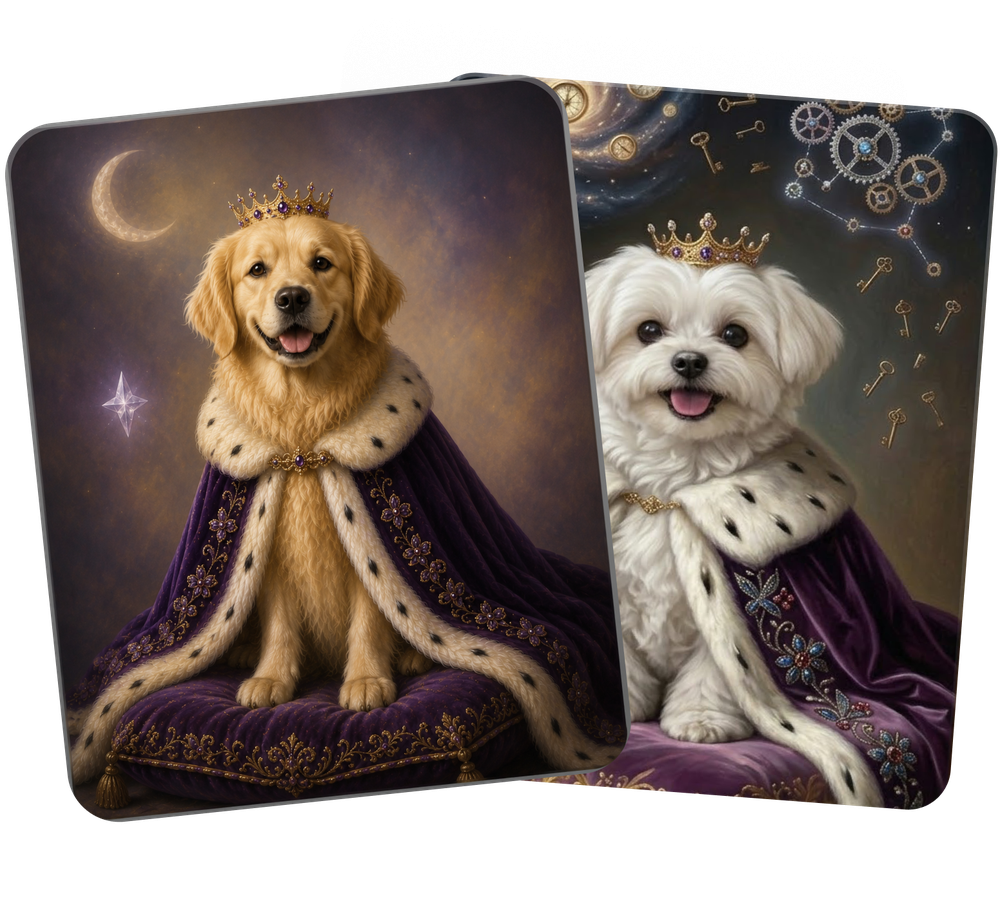 AI Dog Portrait