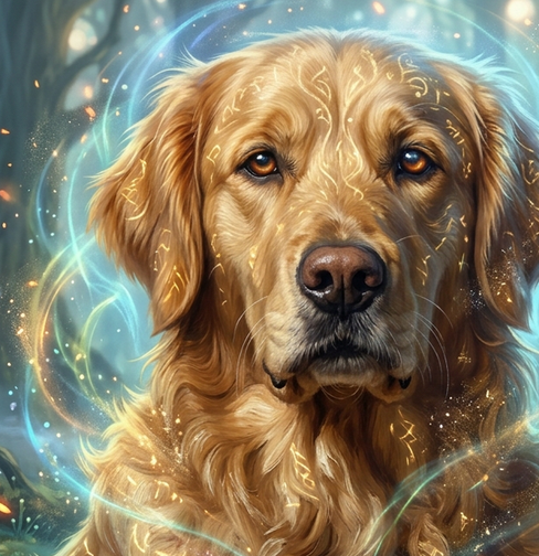 Fantasy Dog Portrait