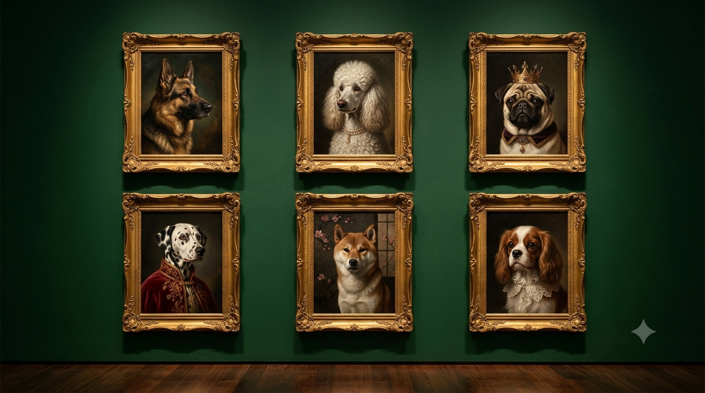 Best Dog Breeds for Portraits: Which Dogs Look Most Stunning in Art