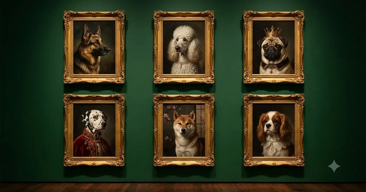 Best Dog Breeds for AI Portraits