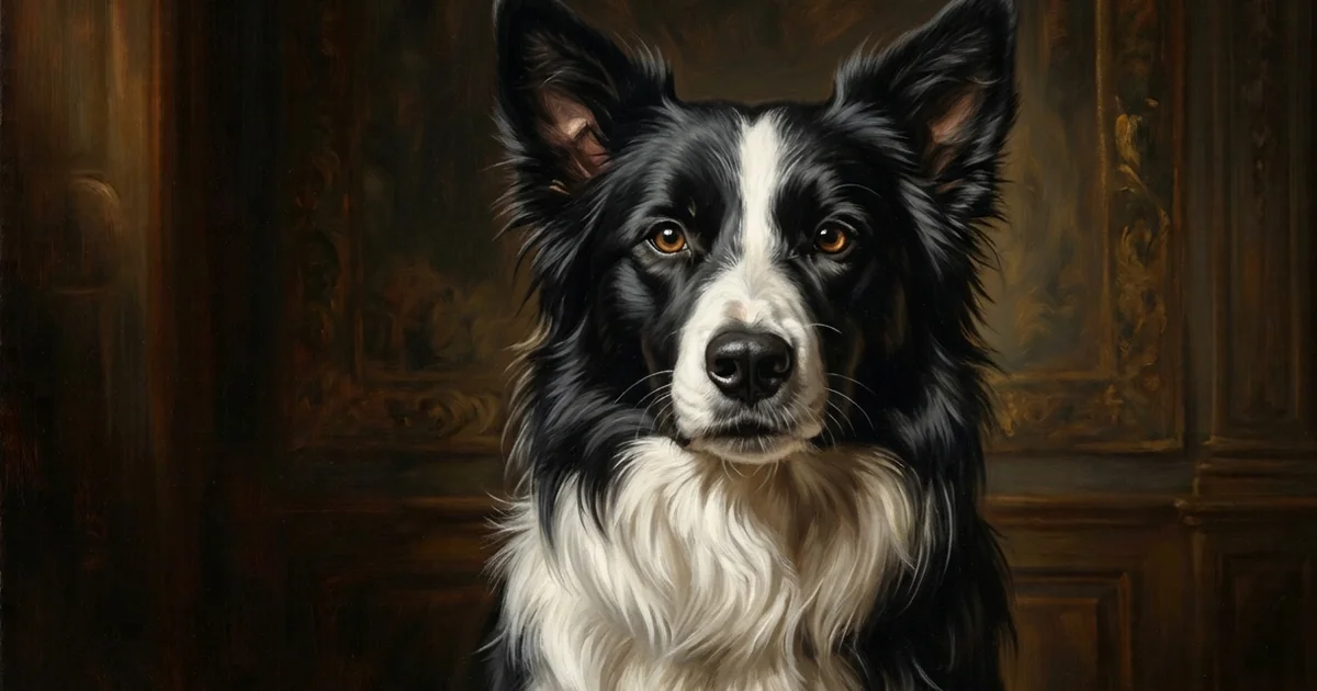 Border Collie Portraits: Turn Your Collie Into Art