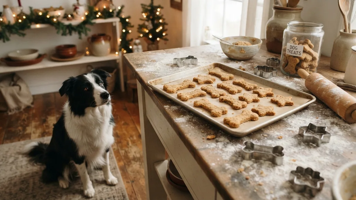 Christmas Dog Treats: Safe Homemade Recipes and Foods to Avoid