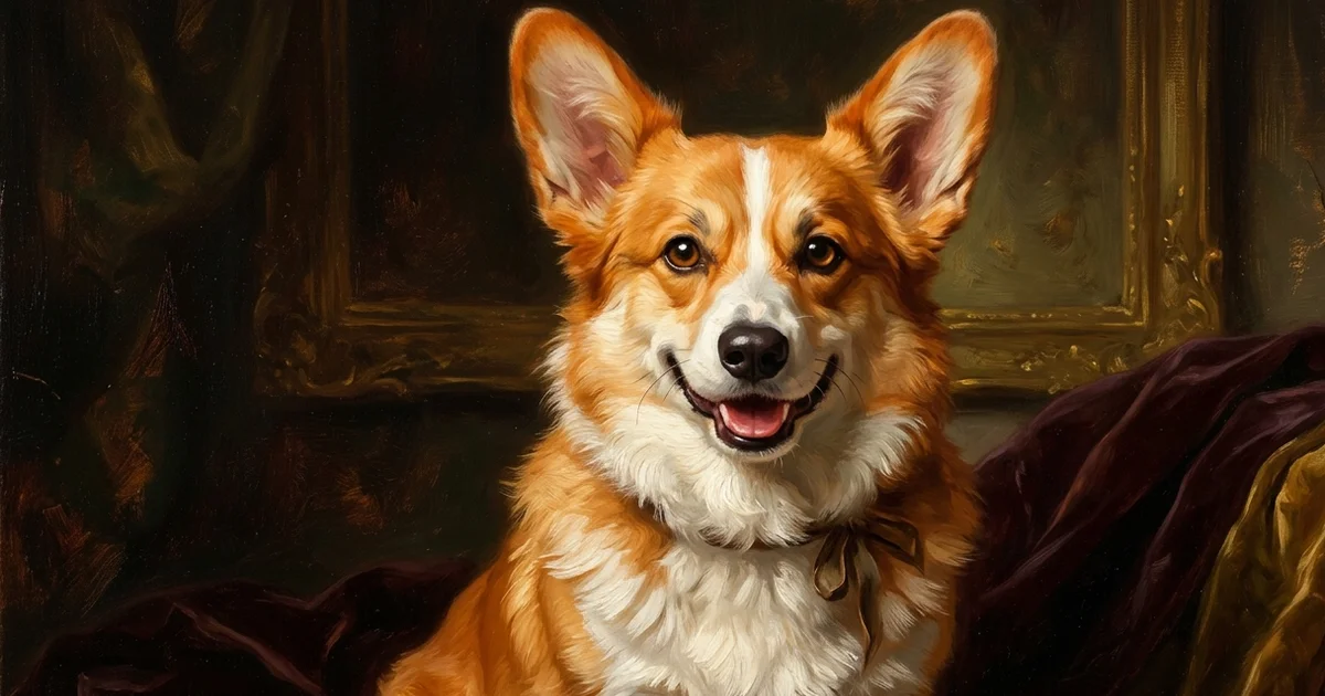 Corgi Portraits: Turn Your Corgi Into Art