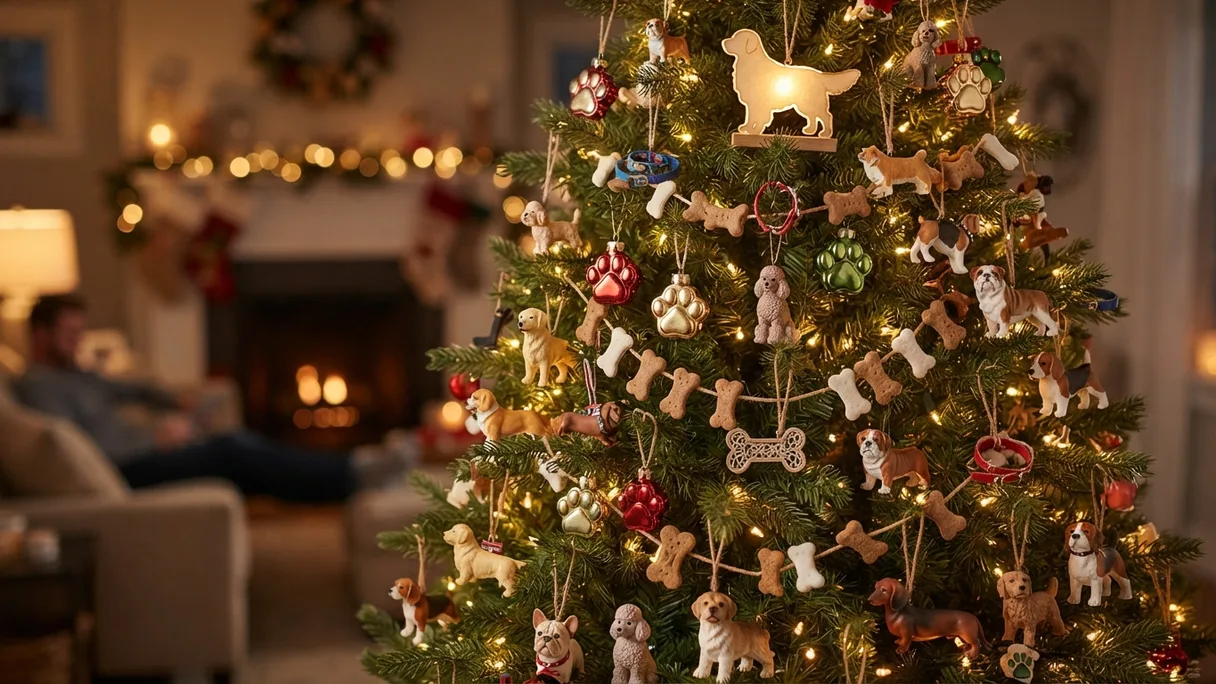 Dog-Themed Christmas Tree Ideas: Ornaments, Toppers and Garlands
