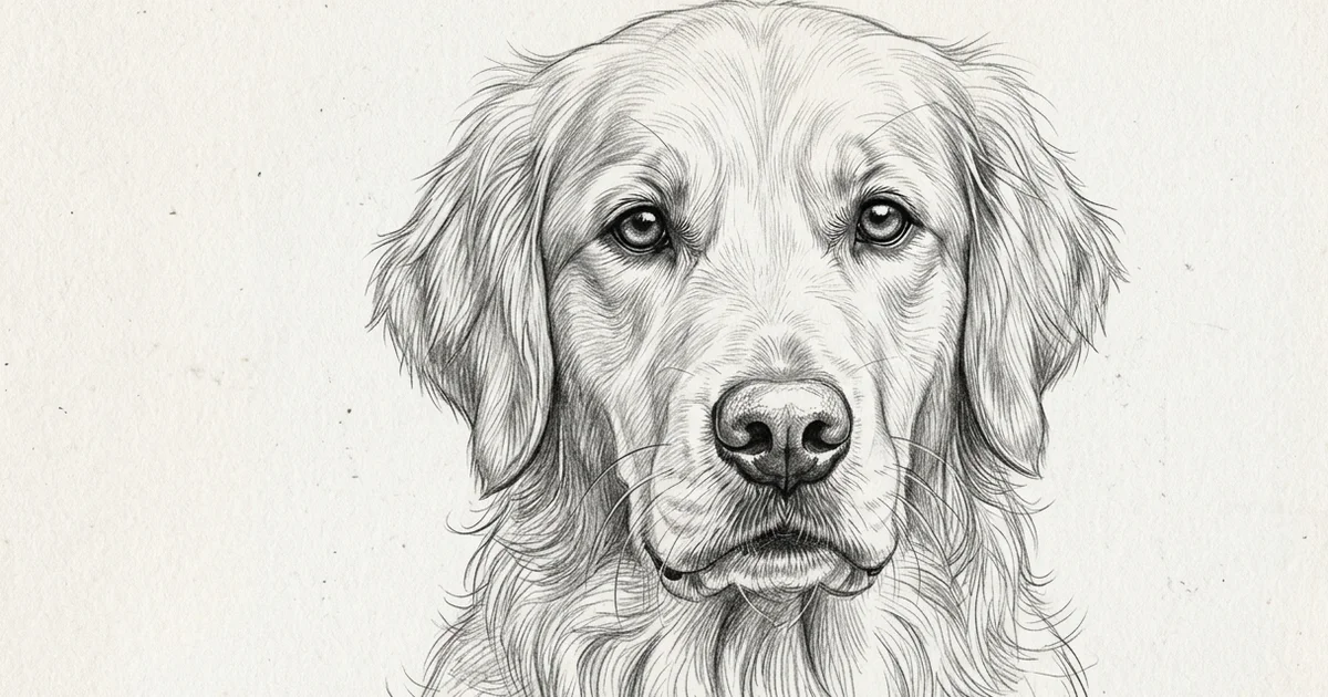 Pencil Sketch Dog Portraits: A Guide