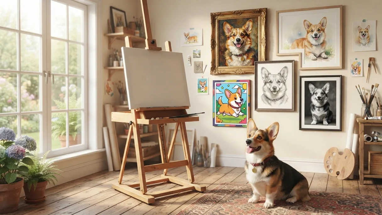 Pet Portraits: Types, Costs and How to Choose the Right One