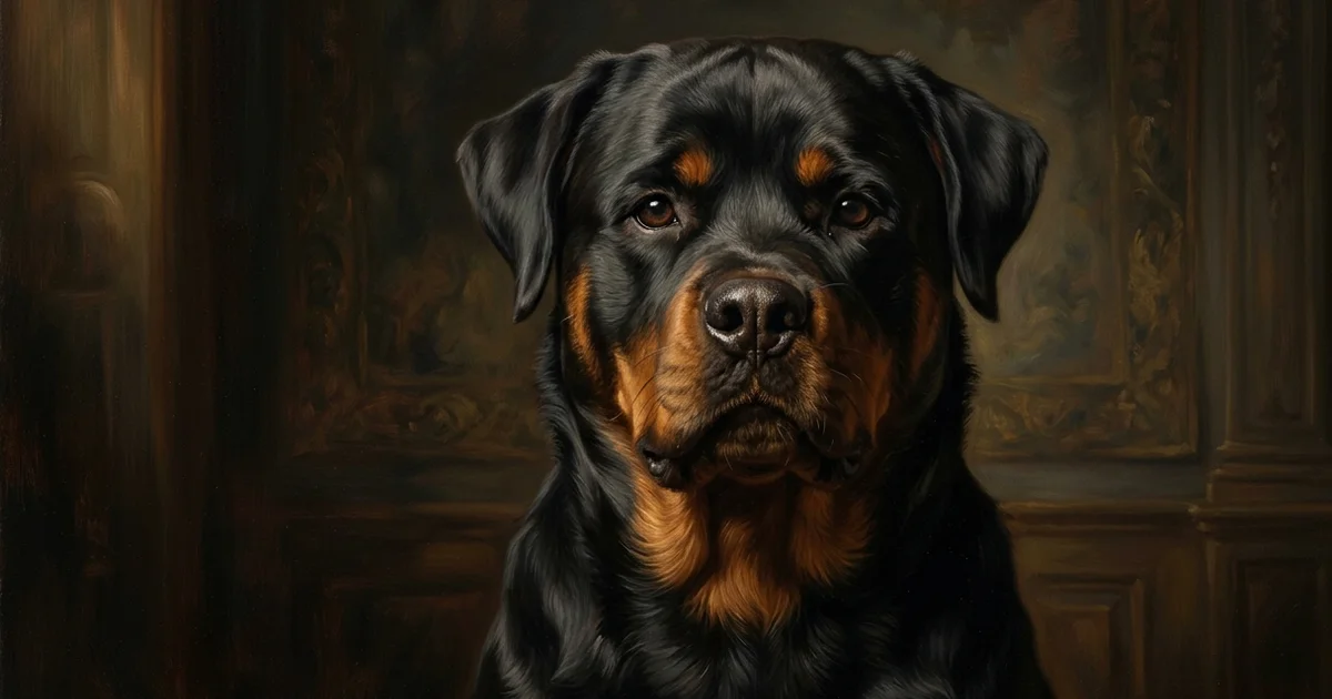Rottweiler Portraits: Turn Your Rottie Into Art